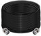 TUOLNK Cavo di prolunga BNC RG58 BNC maschio a ponticello BNC maschio Low Loss 50 ohm Cavo coassiale radio CB 49.2ft (15 m) Cavo coassiale antenna BNC Wifi per radio bidirezionale Walkie Talkie