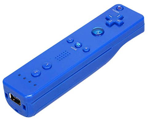 hetuioiyster Control Remoto inalámbrico Controlador Sensible al Movimiento para Wii u wiimote Consola Control Remoto Azul Oscuro