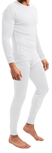 MT Herren Ski- & Thermowäsche Set Light Winter Unterwäsche-Set - Weiß XL