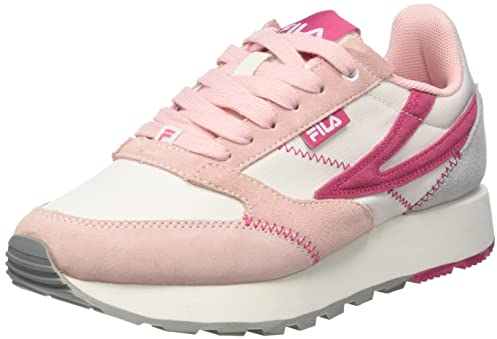 FILA Femme Run Formation WMN Basket, White-Pale Rosette, 40 EU