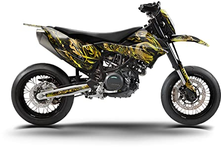 ARider Dekor (Aufkleber) passend für KTM 690 SMC-R 2012-2016 | Dragon Edition (Gold)