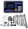 3 Achsen LCD DRO Digitalanzeige Kit5µm TTL Positionsanzeige für Ihre Drehmaschine, Fräsmaschine, Schleifmaschine usw, Schiff aus Deutschland (5µm-2Axis) (300mm+550mm+550mm)