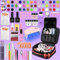 Acrylic Nail Kit for Beginners with Everything, 42Colors Glitter Acrylic Powder Monomer Liquid Nail Kit Set Professional Acrylic with Everything, Drill UV Light Practice Finger Nail Bag Organizer Case