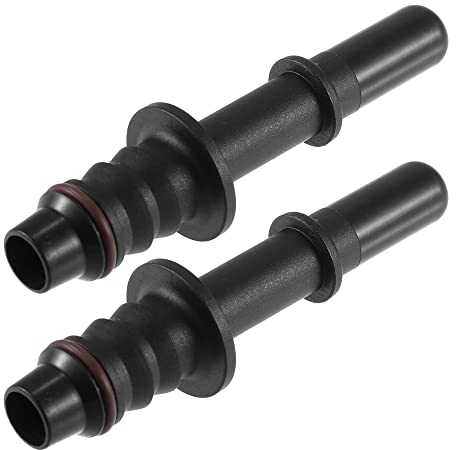 QUARKZMAN 2 Stück Kraftstoffleitung Verbinder 7,89mm ID8 Kraftstoffschlauch Schlauchkupplung, Schnellspannverbinder-Set
