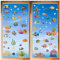 craspire 8 Blatt Fisch-Fensteraufkleber, Tropische Fische, Wandaufkleber, Koralle, Seestern, PVC, Wasserfest, Selbstklebend, Vinyl, Zum Abziehen Und Aufkleben, Für Schlafzimmer, Wohnzimmer, Geschäft