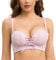 FallSweet Add Two Cups Lace Push Up Bra Ultra Padded Wireless Support Brassiere (Purple, 38B)