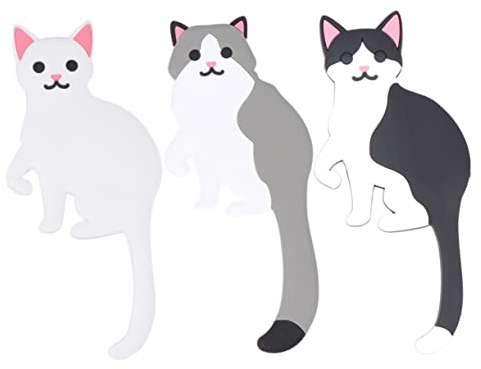 STOBAZA 3st Schlafzimmer Tierhaken Selbstklebende Haken Schlüsselhaken Für Katzen Selbstklebender Tierhaken Wandhaken Für Badewanne Dschungel Kinderzimmer Keine Nägel Junge Kleid