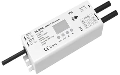 DMX-Decoder Digital D4 D4-E D4-P D4-XE D5 D12 D24 D12A RF-Steuerung/Din-Schiene/Mehrere Dimmer PWM for LED-Streifen(Color:D4-WPS Only)
