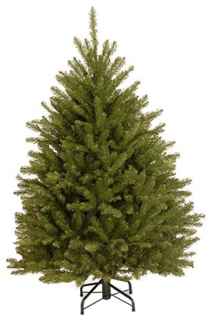 Moderner PVC-Weihnachtsbaum mit Realistischem Laub, Schlankes Design für Kleine Räume, Ideale Weihnachtsdekoration für Wohnungen (6 Fuß)