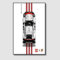 Display Board für Lego Technic Porsche 911 42096 RSR für Modell 42096 Rennwagen Sammler Display Rahmen Langlebiges Acryl Kompatibel mit LEGO Supercars, Geschenk