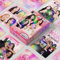 HVUIKLGL 124 Stück Blackpink In Your World New Album Cards Born Pink Mini Merch PhotoCards Poster 60 Karten und 64 Aufkleber für Blink-Fans