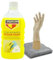 2 x Sugar Soap for Cleaning 500ml | Wall Cleaner for Painted Walls | Kitchen Degreaser Spray | Grease Remover | Surface Cleaner with Cloth, Sponge & Gloves