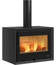 Poêle À Bois 8.8kw Noir - 7115000