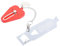 Hemobllo Serrure de Porte Portable Anti-intrusion avec Verrouillage de Sécurité pour Voyages et Maison Protection Supplémentaire pour Garçon Fille et Animaux