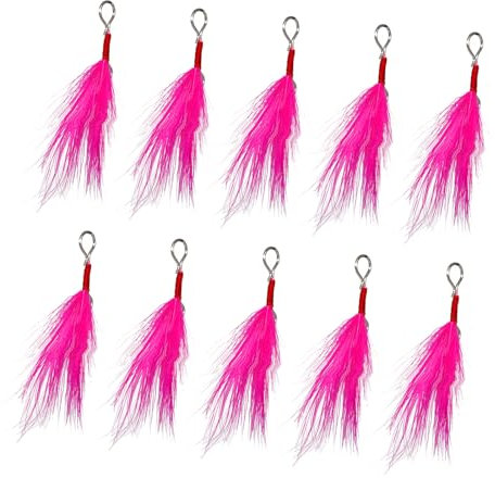 YiQinzcxg 10 cucchiaini da pesca rimovibili, per attrezzi da pesca, accessori per la pesca in acqua salata