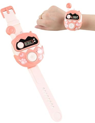 Opdestn Kinder Walkie Talkies,Kabelloses Funkgerät Uhr Für Kleinkinder | Spielzeug Funkgerät Für Abenteuer Camping Garten Schule Kinder Reisen