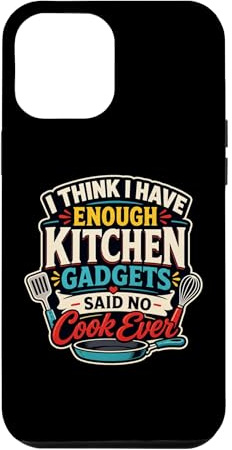 Custodia per iPhone 12 Pro Max Gadget da cucina Cuoco Chef Foodie Cottura Umorismo