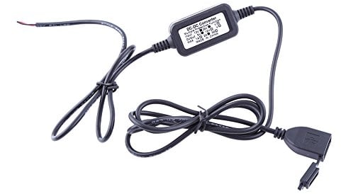 Keenso Motorrad USB Ladegerät, Motorrad Handy GPS USB Steckdose 12V / 24V zu 5V Transformator USB Konverter USB Ladegerät für Handy MP3 MP4 Auto GPS