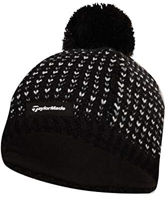 TaylorMade Damen Ladies Beanie, Schwarz, Einheitsgröße EU