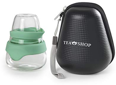 TEA SHOP - Travel Tea Kit - Jarra y Vaso Portatil para Té - Accesorios para té o infusiones