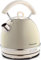 Ariete 2877/03 Retro Style Cordless Dome Kettle, Removable and Washable Filter, 1.7 Litre Capacity, 360 ° Rotating Base, Visible Water Level, Vintage Design, Beige