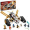 LEGO NINJAGO Legacy Ultra Sonic Raider 71739 Building Kit with a Motorcycle, Plane and Collectible Minifigures; New 2021 (725 Pieces)