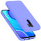 Cadorabo cover compatibile con Xiaomi RedMi 9, cover in silicone liquido per RedMi 9, custodia in silicone, resistente ai graffi e agli urti sottile cover protettiva - LIQUID LILA CHIARO