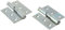 TIMCO Rising Butt Hinges Left Hand Steel Silver - 75 x 72