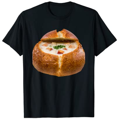 Bol à pain avec chaudière à palourdes T-Shirt