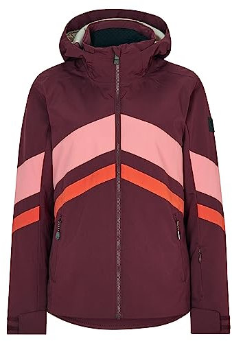 Ziener Damen TELIA Ski-Jacke/Winter-Jacke | warm, atmungsaktiv, wasserdicht, velvet red, 34
