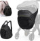 iNszkoos Clip-On Aufbewahrungstasche Compatible with Doona Kinderwagen & Autositz Kinderwagen Organizer mit Rutschfestem Reißverschluss, Wickeltasche Tragbarer Rucksäcke Muttertasche Ganztägige Tasche