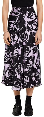 ESPRIT Damen 024ee1d316 Rock, New Black, 38 EU