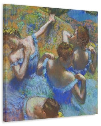 Edgar Degas Malerwerke, bedruckte Poster, dekorative Malerei, Leinwand, Wandkunst, Wohnzimmer, Schlafzimmer, 70 x 70 cm