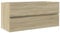 vidaXL Armoire de lavabo de Salle de Bain chêne Sonoma 100x38,5x45 cm, Placard lavabo de Salle de Bain, Meuble de Salle de Bain, Meuble de Rangement sous lavabo