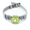 no/no Anxiety Teacup Diet Art Deco Fashion Bracelet Wristband Crystal Love Adjustable Bangle