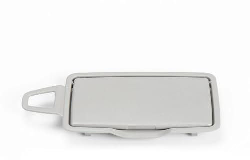 Zuphte Cubierta de Espejo Parasol para Benz Clase V Vito Viano W447 W448 V260, Cubierta de Espejo de cortesía para Visera Solar (Gris Oscuro Derecho)