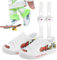 Generisch Fingerschuhe, Fingerspielzeug, Skateboard-Schuhe, Fingerboard-Schuhe, Miniatur-Skateboard-Schuhe, Fingerspielzeug, Puppenschuhe, Sneaker, kleine Spielzeuge für Finger-Breakdance, Kinder