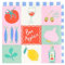 Talking Tables 20 x Sommer Servietten aus recyceltem Papier für Picknicks & Outdoor-Essen, umweltfreundlich & recycelbar, ideal für Geburtstagsbuffets, Hochzeiten, Grillabende, 3-lagig 33 cm