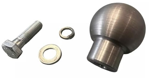 ATV Tow Ball Hitch, 50mm, Universal Fit for Honda, Suzuki, Kawasaki, UTV, Quad, Tractor