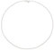 Louis Ciocchetti dal 1887 Catenina Uomo Acciaio Inox Streetwear, Collana Maschile 2mm, Colore Argento, 45cm, Catena Resistente, Antiallergica, Non Scolorisce