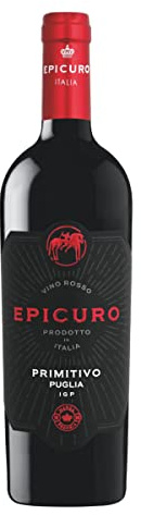 Epicuro 2017 Primitivo Puglia Rotwein 0,75 L