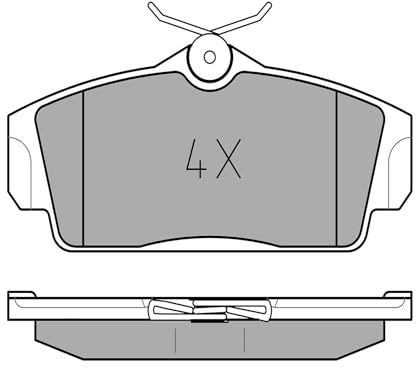 Meyle Bremsbelagsatz Vorderachse Bremsbeläge Bremsbelagsatz | Kompatibel mit: NISSAN ALMERA II, ALMERA II Hatchback, PRIMERA, PRIMERA, PRIMERA Hatchback, PRIMERA Hatchback