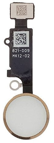Mobofix Home Button Main Key Replacement for iPhone 7, 7 Plus All Model with Flex Cable Assembly (Gold)
