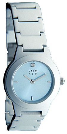 OSCO ALU Damen-Armbanduhr Aluminium 3107