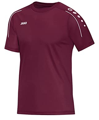 JAKO Herren T-Shirt Classico, Maroon, M