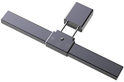 Unilux Lampe LED pour ordinateur portable Travelight - Intensité variable en continu - Noir