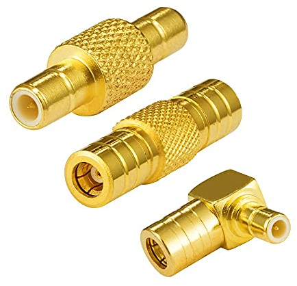 Vecys Kit Adaptateur SMB 3 Types de Prise SMB Antenne Dab Adaptateur RF Adaptateur autoradio Dab Kit Autoradio Dab coaxial RF pour Radio Dab Dab + Antenne FM/AM