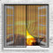 GOUER Magneti Rete Anti Zanzare 70x140cm Adsorbimento Magnetico Antistrappo Zanzariera Finestra Magnetica Montaggio Adesivo per Windows, Nero