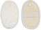 smatime 2 Stück Natürliche Luffa Schwamm Peeling Luffa Pads Schwämme Duschschwamm aus natürlicher Luffa, Schwamm Pad mit Handschlaufe für Duschen Körperpflege Massage Peeling Zuhause Hotel Bad