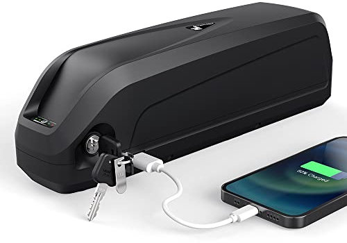 UG Battery Unit Pack Power(UK Warehouse) Ebike Battery 36V 17.5AH with Charger, USB Port, Lithium Electric Bike Battery for 700W- 100W Motor